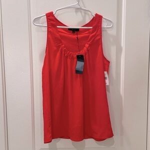 NEW…ECLAIR Pleated Sleeveless Tank Blouse